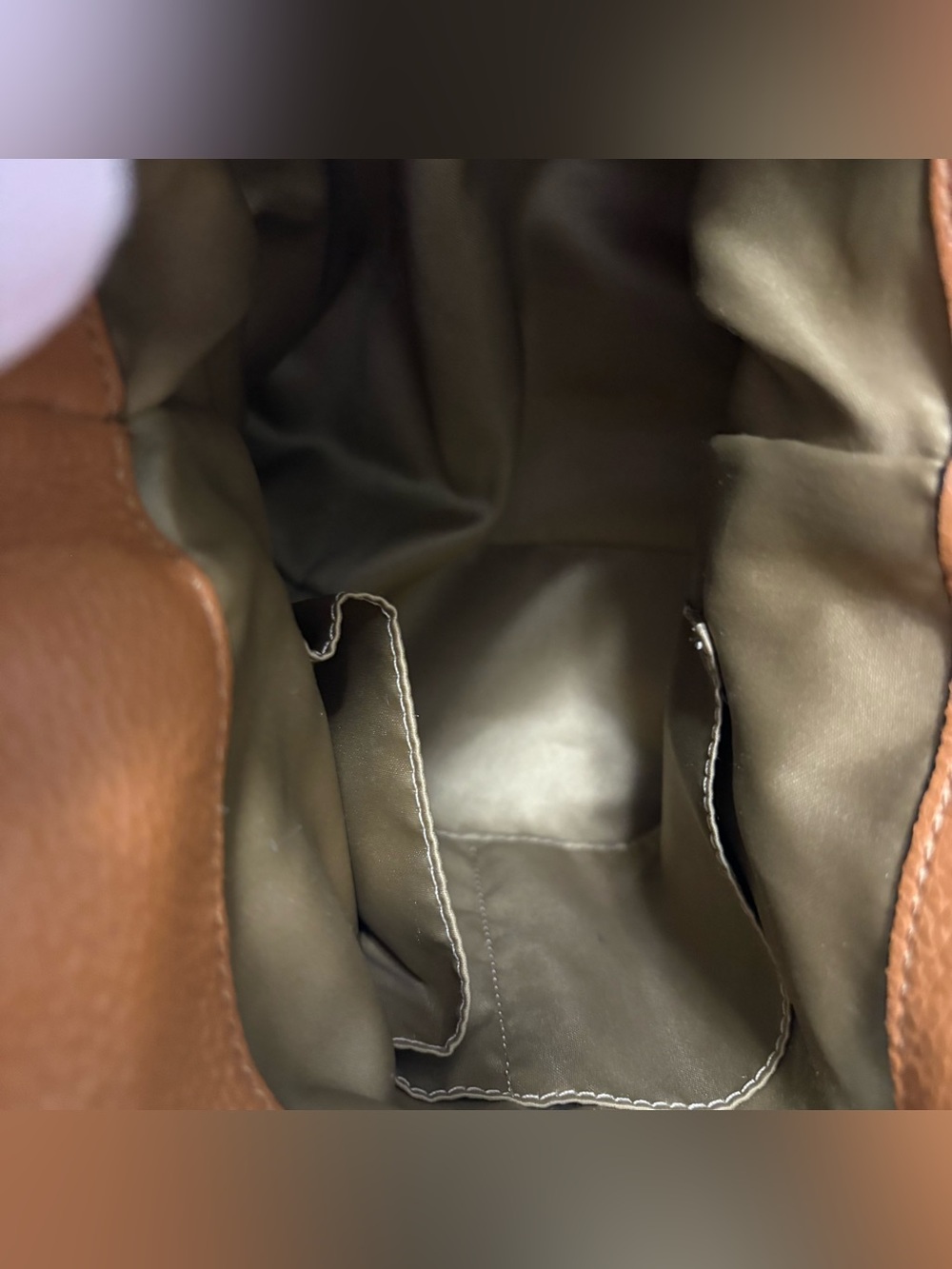 SOLD!! Coach Phoebe Leather Shoulder Hobo Bag in Cognac EUC - Picture 12 of 16